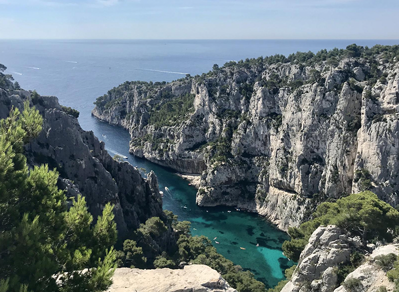 Les calanques de marseilles -un Voyage en Provence
