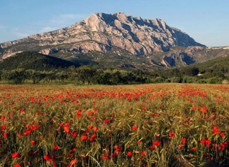 Sainte-Victoire à Aix-en-Provence, Un Voyage en Provence